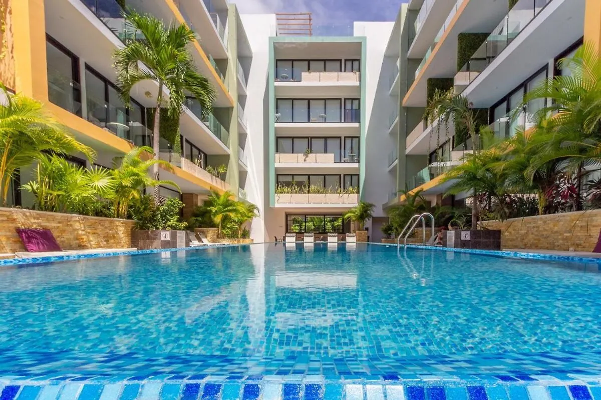Apartamento de 1 rec en The City con amenidades premium Playa del Carmen